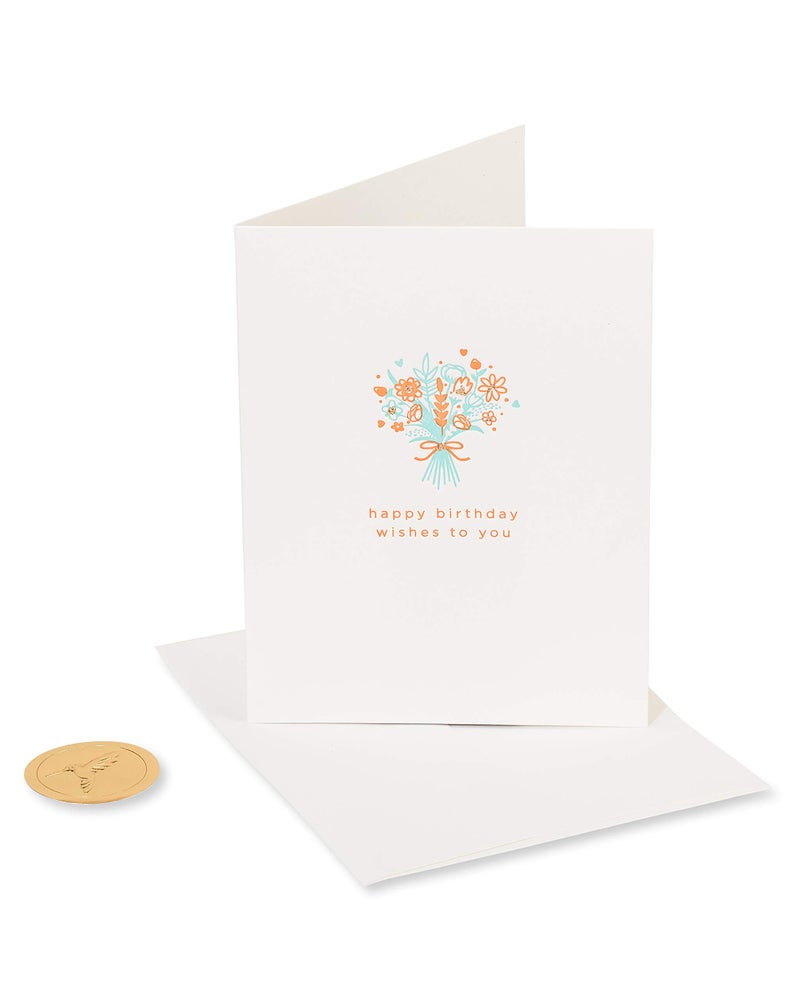 Papyrus Blank Birthday Card (Happy Birthday Wishes) - Image 4