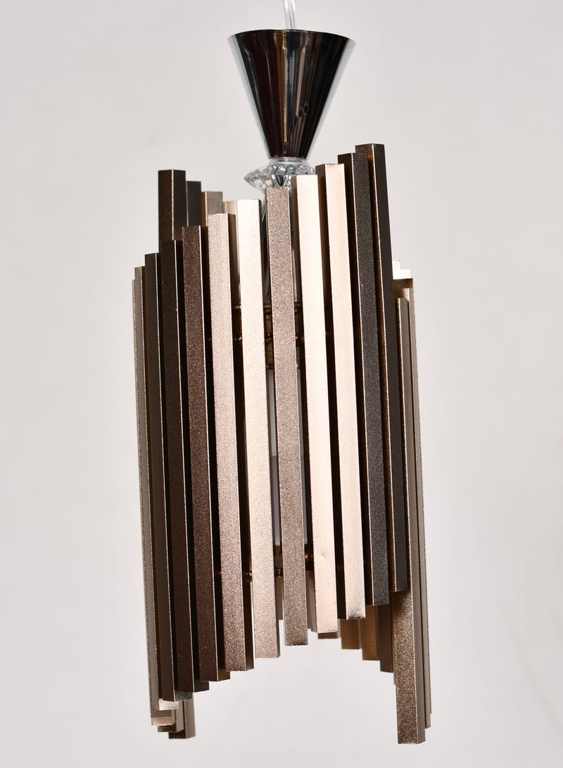 Happy Light Modern Brawn pendant chandelier, geometric shape, with a contemporary and modern design - Image 3