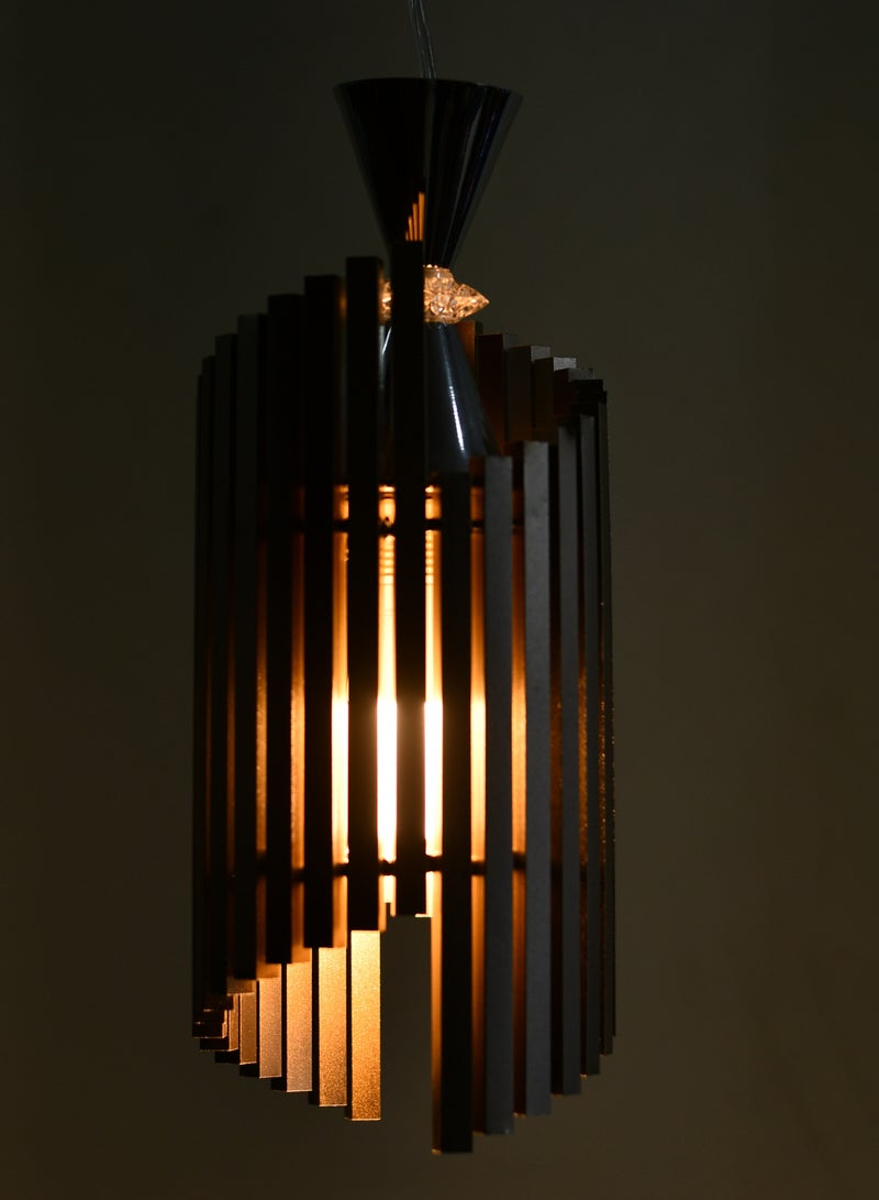 Happy Light Modern Brawn pendant chandelier, geometric shape, with a contemporary and modern design - Image 2
