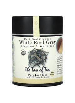 The Tao of Tea The Tao of Tea, Certified Organic Bergamot & White Tea, White Earl Grey, 2 oz (57 g)  - Image 1