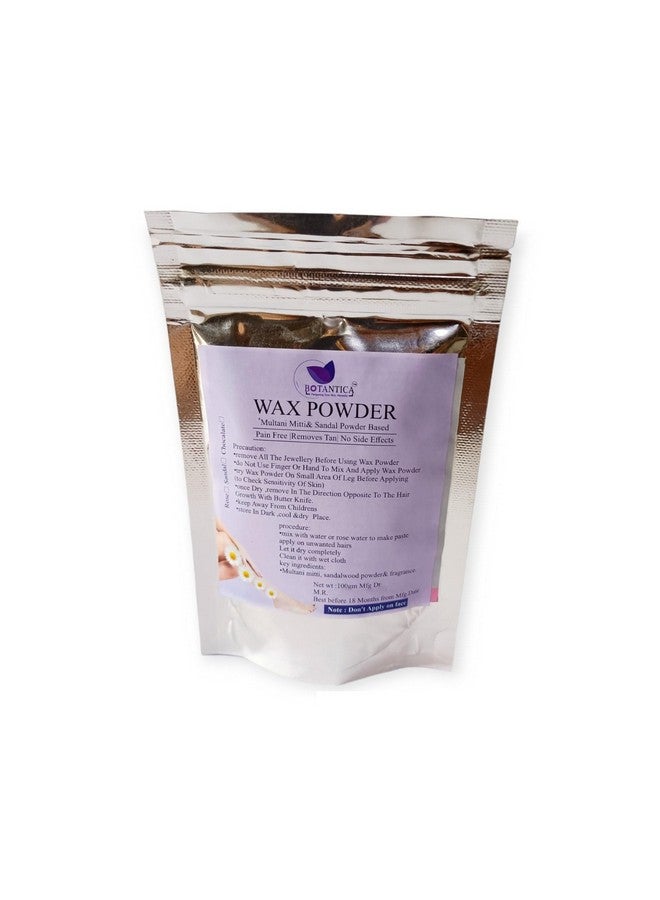 BOTANTICA Herbal Wax Powder for Hair Removal 100 gm with Aloe Vera Gel 100 gm - Image 2