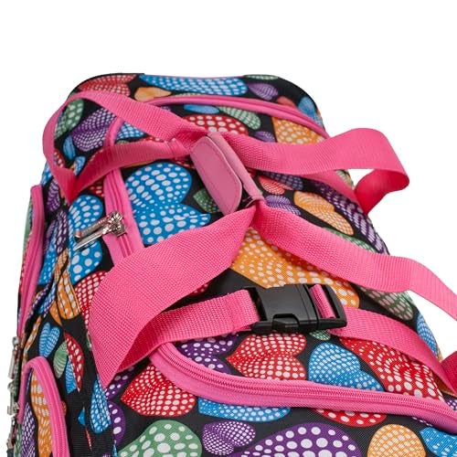 Rockland Rolling Duffel Bag, NEWHEART, 22" - Image 3