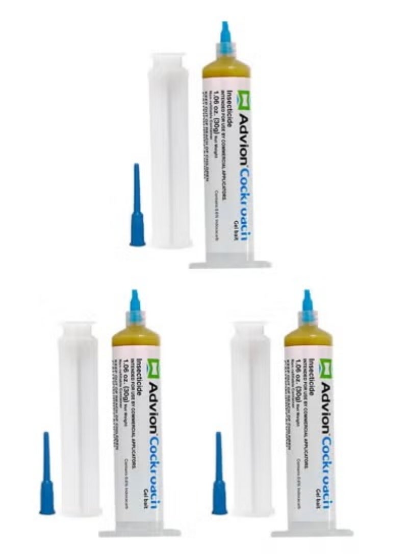 syngenta Cockroach Gel Bait 30g Powerful Formula for a Roach-Free Home Pack Of 3