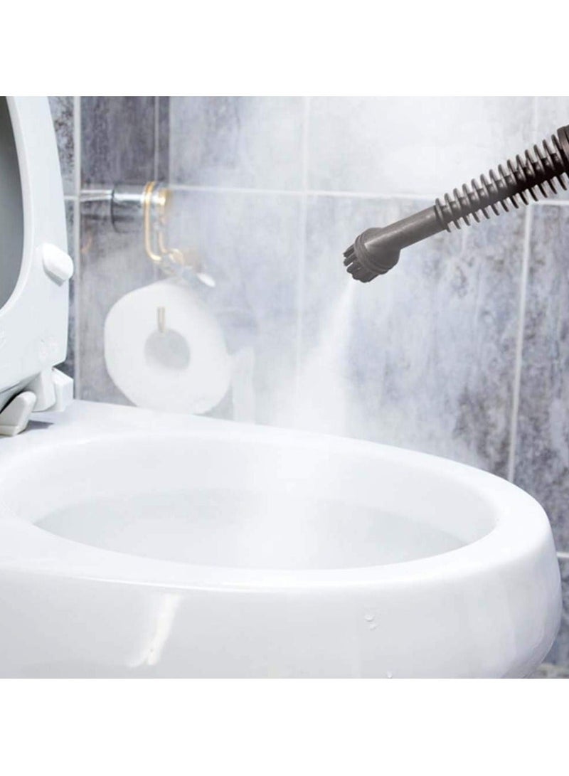 دينكس منظف بخاري محمول باليد بقوة 1200 واط متعدد الوظائف ودرجة حرارة عالية مع 9 قطع من الملحقات مناسب للمطبخ والأريكة والحمام والنافذة - Image 3