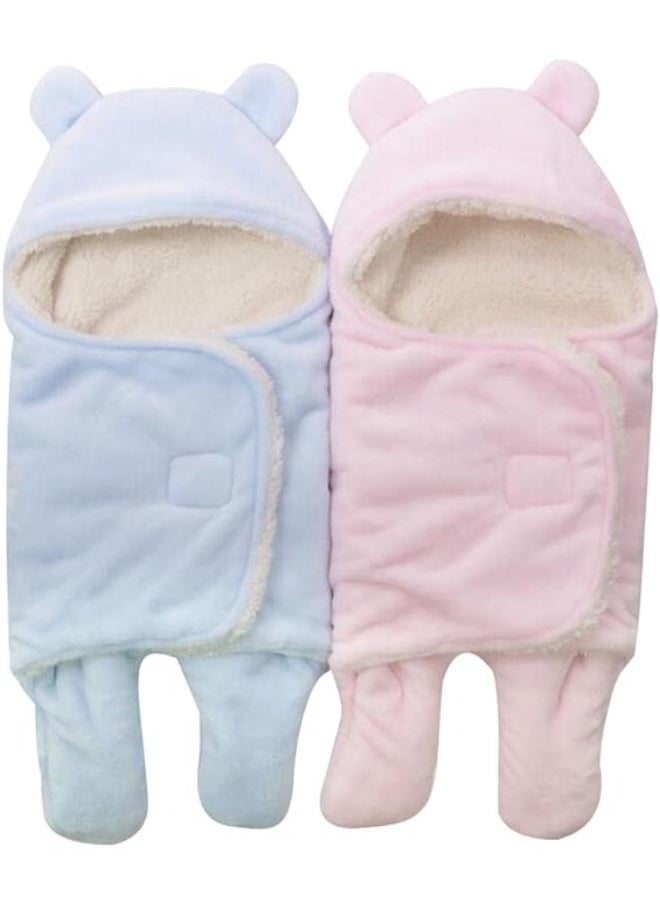 Baby Swaddle Wrap Newborn Blanke 0-18 Months Baby Winter Sleeping Bag,Autumn and Winter Thicken Warm Cute Plush Quilt for Baby and Kids （Baby Height S：57-75cm，M：78-86cm） - pzsku/ZF87392AD9657C3CF2927Z/45/_/1707901368/0037e0b1-f512-41b8-a49b-841539f410c9