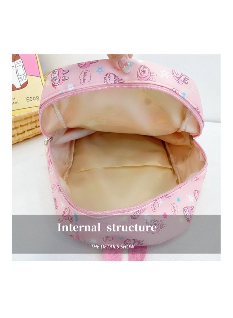 Labubu Children's Backpack New Cute Lightweight Backpack Large Capacity High Value Labubu Kindergarten Schoolbag 32*25*12CM - Image 2