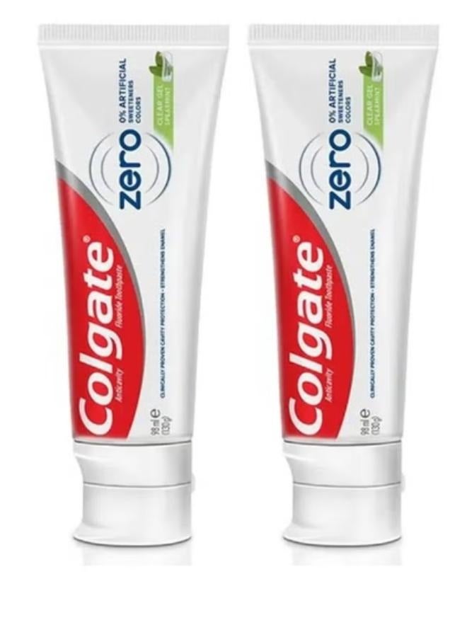 Colgate 2 PIECES OF Spearmint Gel Toothpaste - Image 1
