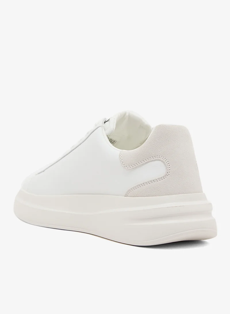 جس Lace Up Low Top Sneakers