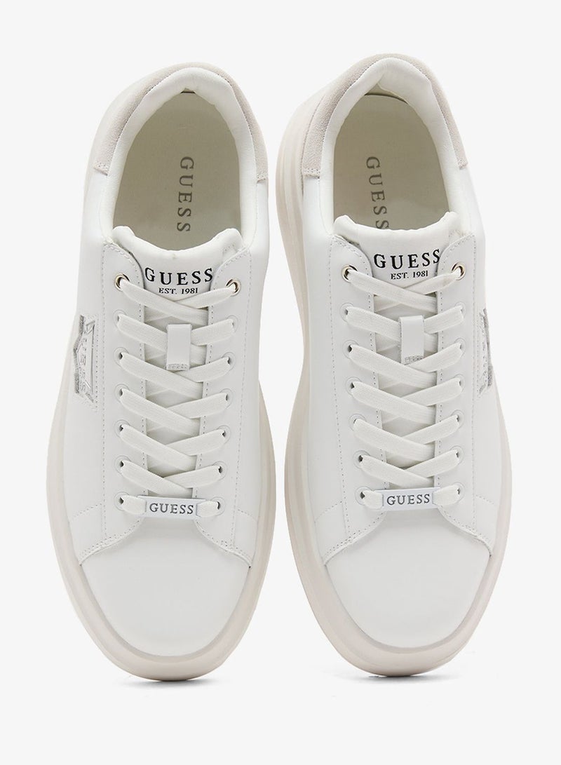 GUESS Lace Up Low Top Sneakers - Image 4
