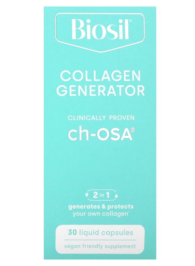 BIOSIL Collagen Generator 30 Liquid Capsules