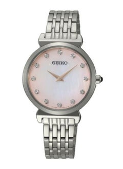 Seiko Ladies' Hand Watch QUARTZ Stainless Band White Dial SFQ803P1 