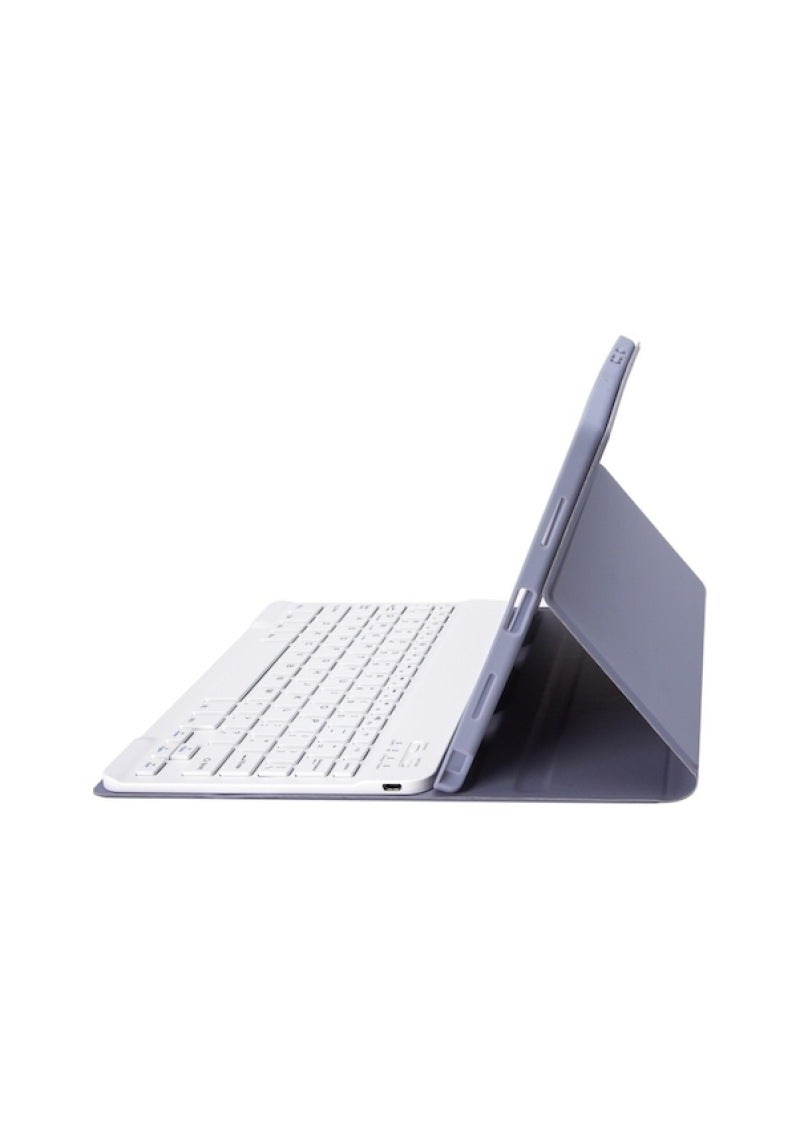 Tablet Case: Light Green Premium Leather, Built-In Bluetooth Keyboard - Precise Cutouts, Magnetic Closure for Samsung Tab S6 Lite for On-The-Go Productivity & Daily Tablet Protection - Image 5