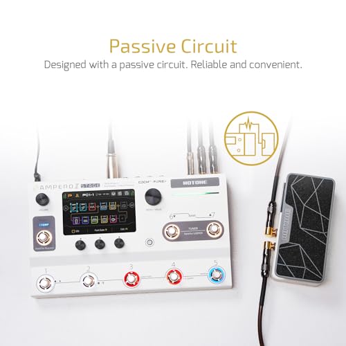 Hotone Ampero II Press Passive Expression and Switching Pedal - Image 5