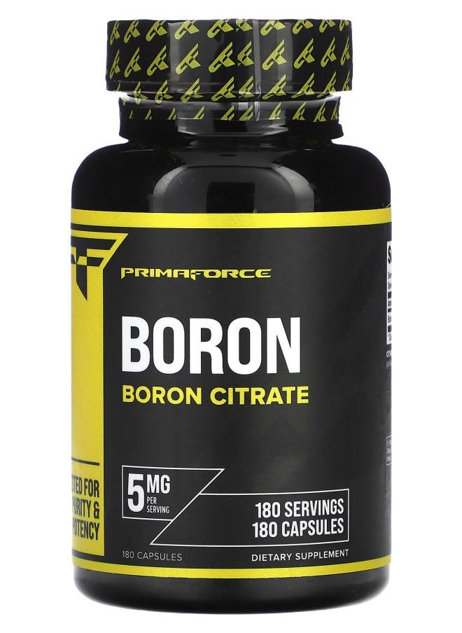 Primaforce Boron 5 mg  180 Capsules 