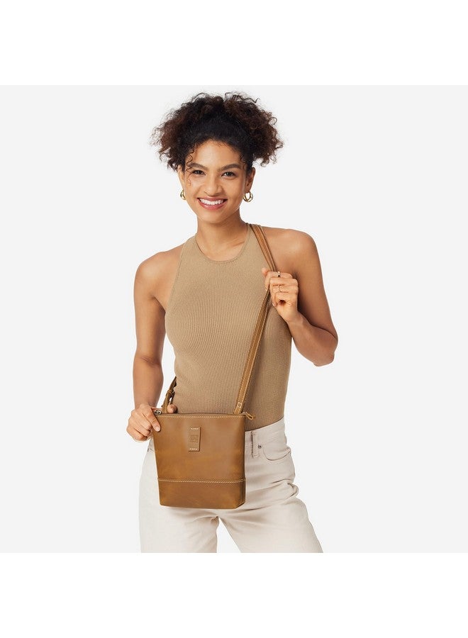 S-ZONE Leather Crossbody Bags for Women Small Over the Shoulder Purses and Handbags Trendy - Image 2