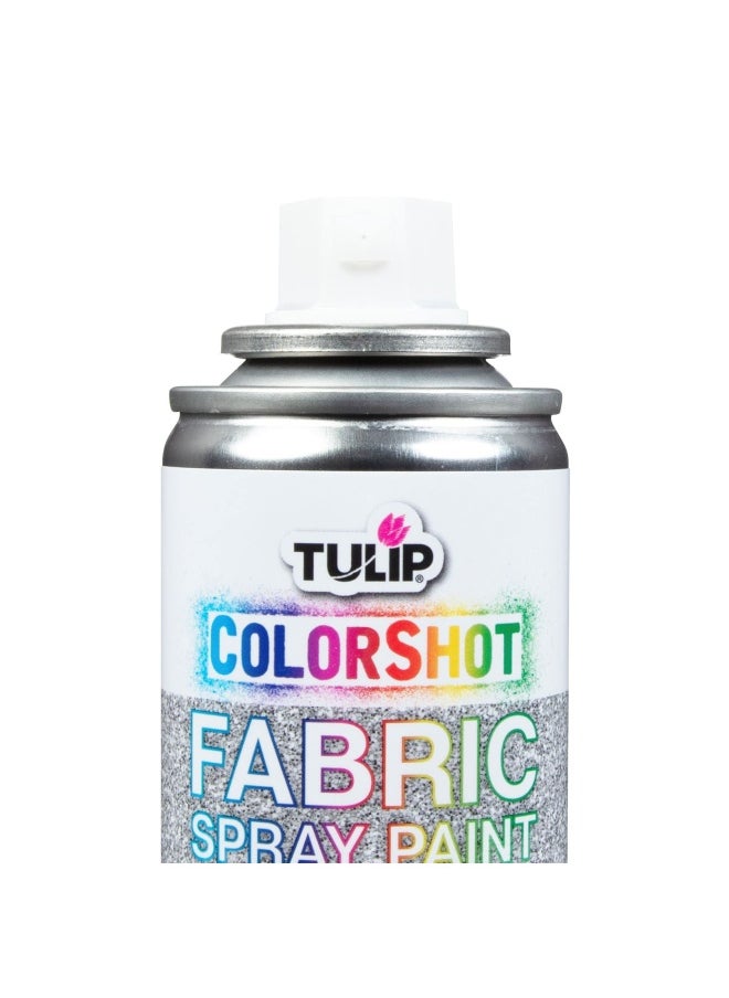 Tulip Colorshot Instant Fabric Color 3Oz. Silver Shimmer - pzsku/ZF874390BD6B68EF25898Z/45/_/1720035344/7c5d0a27-a42a-4a08-901a-f8f05e6358e9