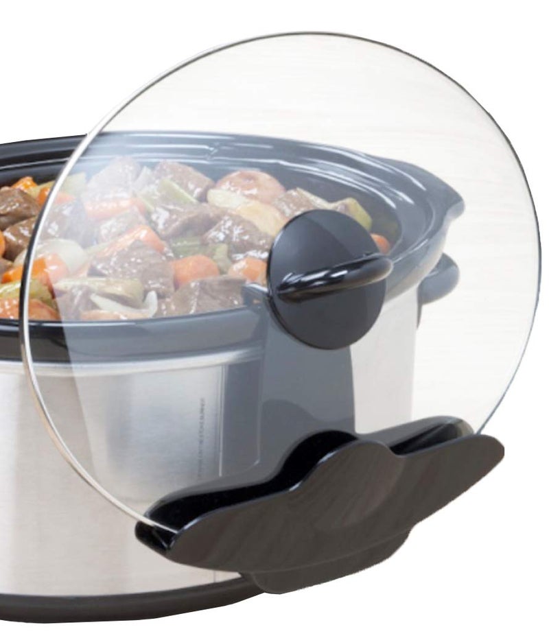 Lid Pocket Lid Pocket Slow Cooker Lid Holder  Fits Most Slow Cookers  Keeps Countertops Clean  Crock Pot Kitchen Pot Organizer  Works With Most Crocks 