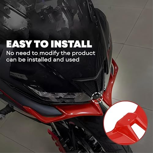 MIKANIX FWINGLETlexible Large Winglet for Yamaha R15 V3 (Blue) - Image 3