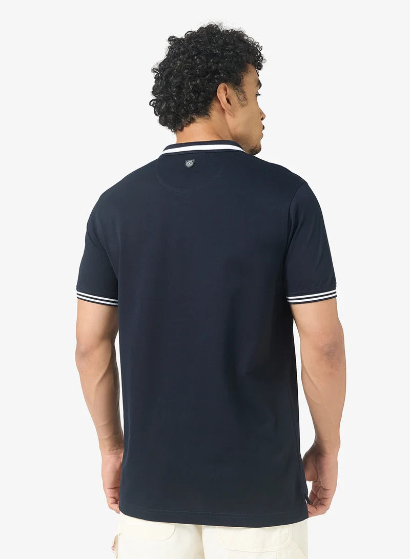 بيفرلي هيلز بولو كلوب بولو مطرز دائري