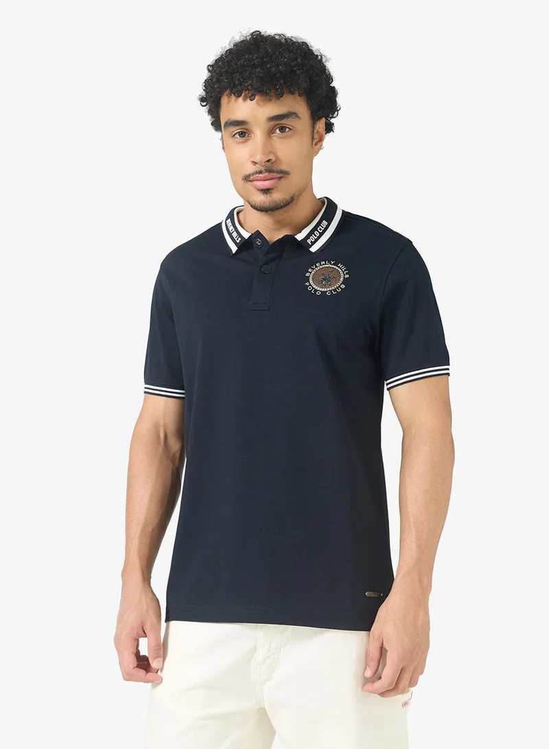 Circle Embroidery Polo