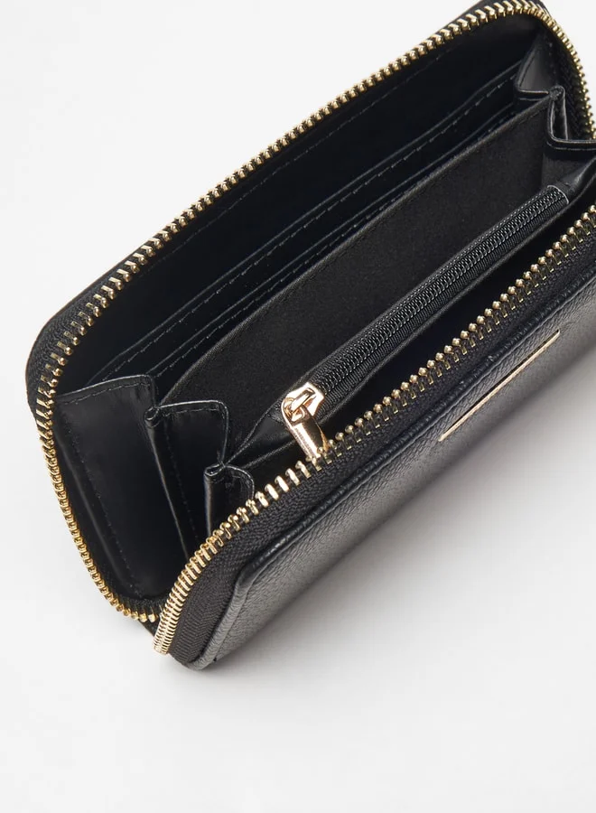 Flora Bella By Shoexpress Women Solid Zip Around Wallet