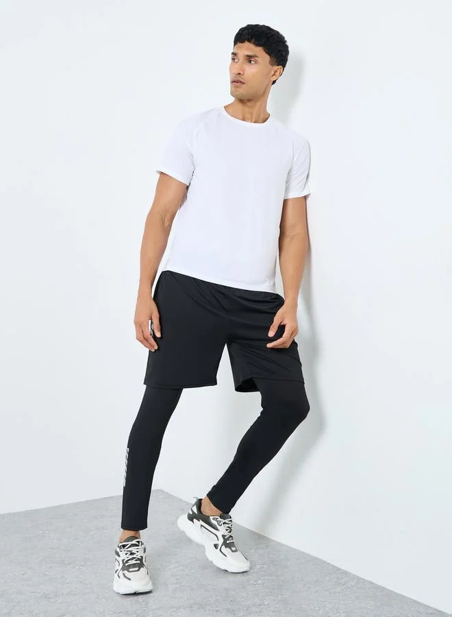 Styli Styli Stretchable Training T-Shirt