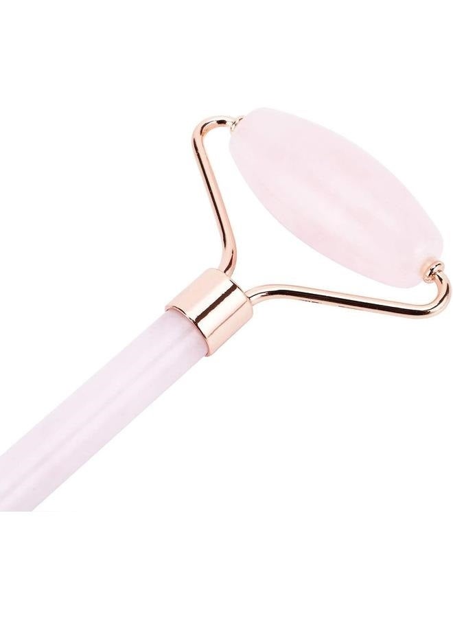 إسكدنيا أسطوانة اليشم، أداة تدليك للعناية بالبشرة للوجه والعينين والرقبة وجمال الوجه والجسم، تعمل على استرخاء عضلات الجسم وتخفيف الخطوط الدقيقة والتجاعيد، حجر الكوارتز الوردي - Image 5