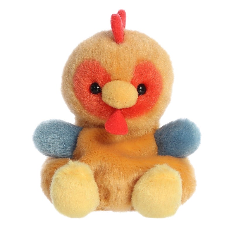 AuroraÂ® Adorable Palm Palsâ„¢ Red Roosterâ„¢ Stuffed Animal - Fun Collectible Plush for Kids and Adult Collectors - Perfect for Decorating Rooms and Birthday Gifts - Brown 4.5 Inches - Image 2