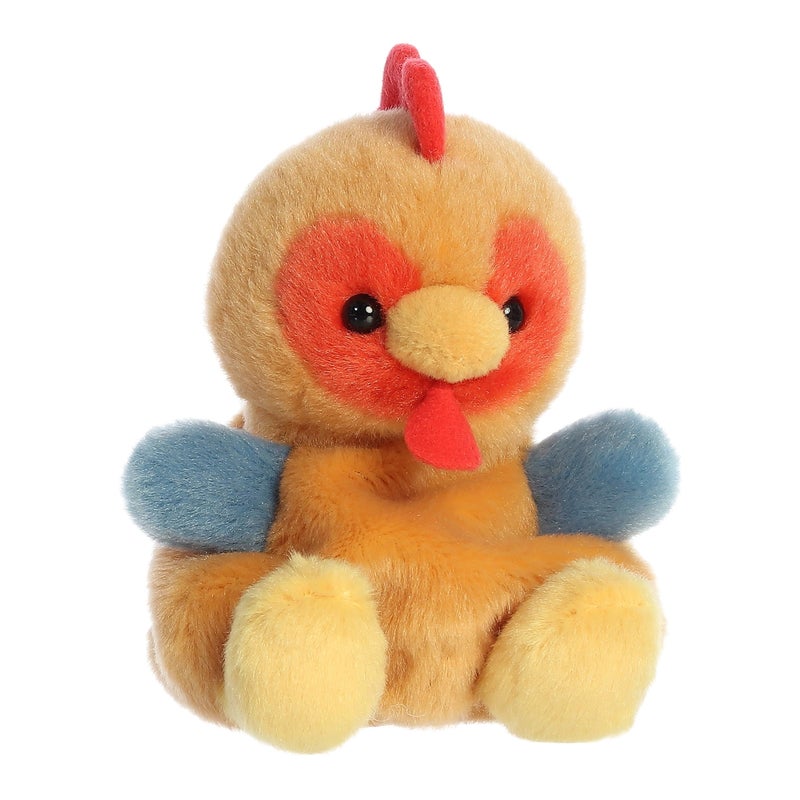 AuroraÂ® Adorable Palm Palsâ„¢ Red Roosterâ„¢ Stuffed Animal - Fun Collectible Plush for Kids and Adult Collectors - Perfect for Decorating Rooms and Birthday Gifts - Brown 4.5 Inches - Image 1