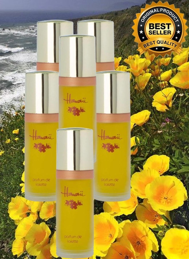 UTC 6 Pieces Hawaii Perfume 55ML - Image 1
