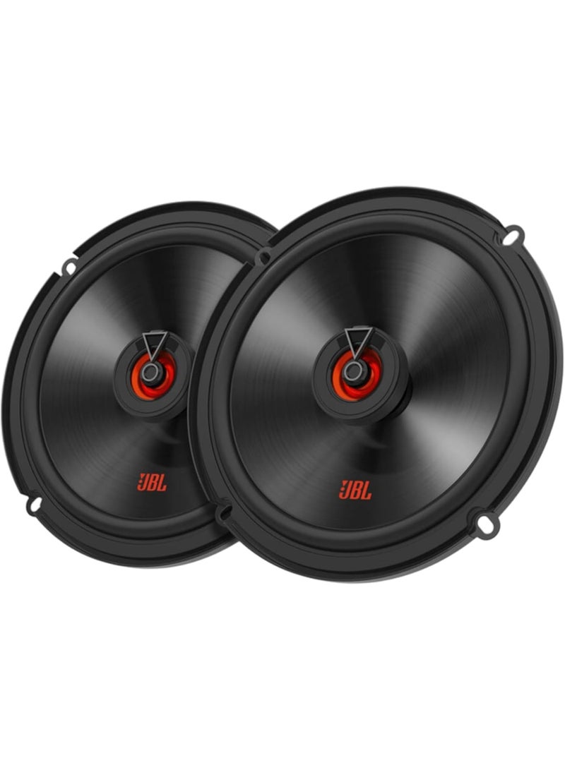 JBL Club 620F 2-Way Car Speaker Set by Harman Kardon - 180 Watt Car Speaker for Flat Installation - 2 Pieces Car HiFi Box Large 16-17 cm - 6.5 Inch - without Grille Cover - Image 2