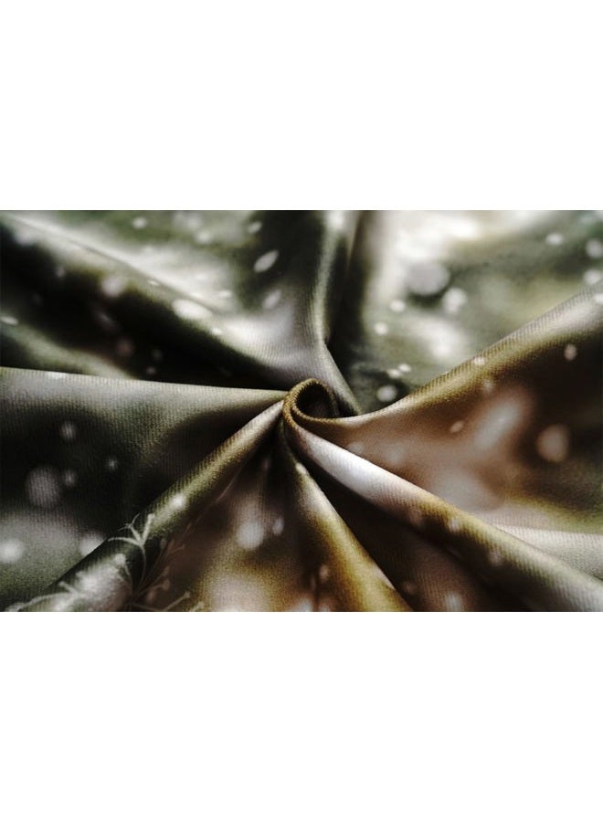 Kate خلفية تصوير شجرة عيد الميلاد بؤرة ثلجية 7×5 قدم مع مصباح شارع لامع في حقل ثلجي لعيد الميلاد وشتاء استوديو التصوير - Image 5