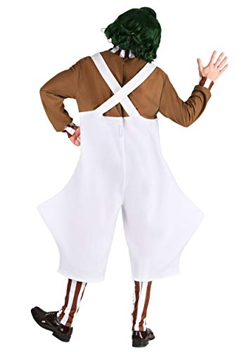 Rubies Willy Wonka and the Chocolate Factory: Oompa Loompa Costume for Adults, Men's Standard - Image 3