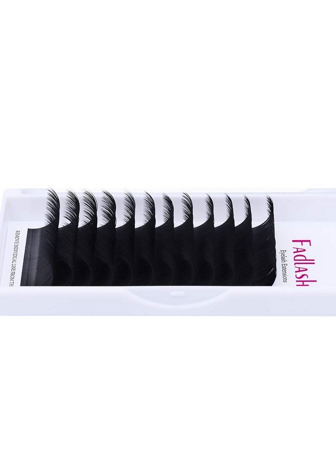 FADLASH Lash Extension D Curl 15-20Mm Mixed Tray Silk Classic Lash Extensions Supplies Individual Eyelash Extensions (0.20-D) - Image 3