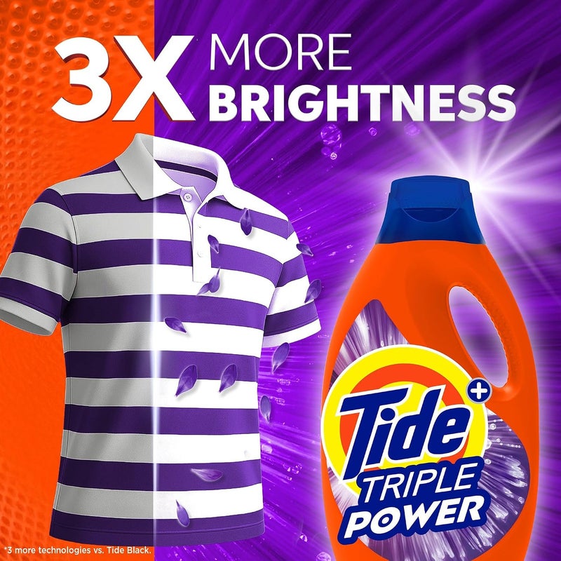 Tide Downy Lavender Fresh Laundry Detergent Power Gel 2 x 1.8Lt - Image 5