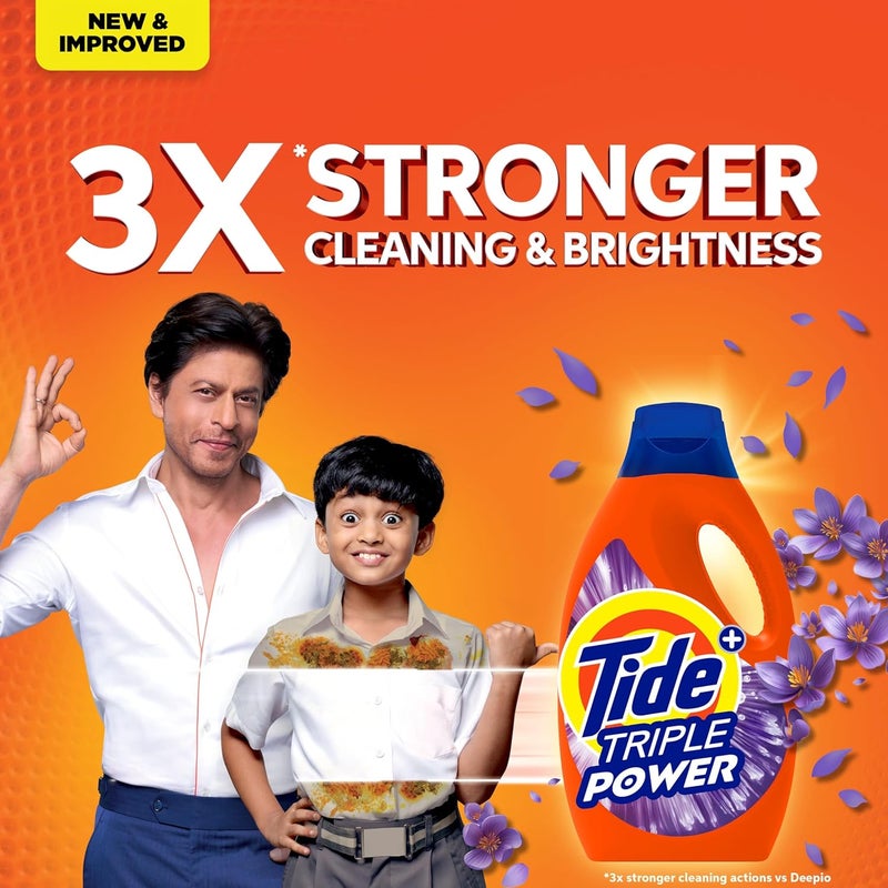 Tide Downy Lavender Fresh Laundry Detergent Power Gel 2 x 1.8Lt - Image 2