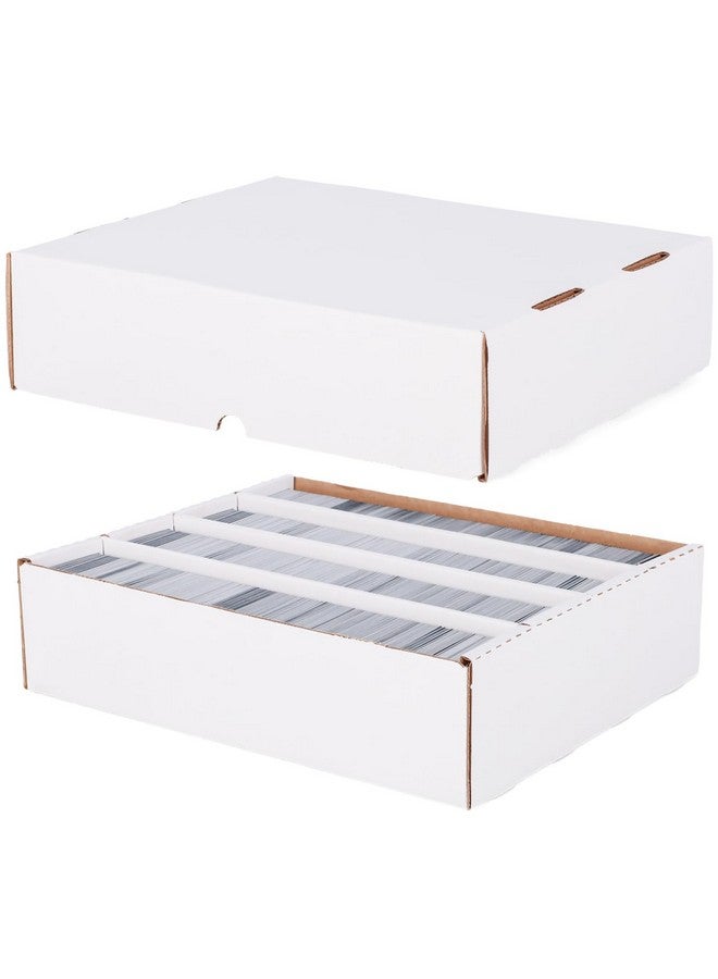 BCW 3200 Count Storage Box (Full Lid) - 5ct | Cardboard Box for Cards - Image 1