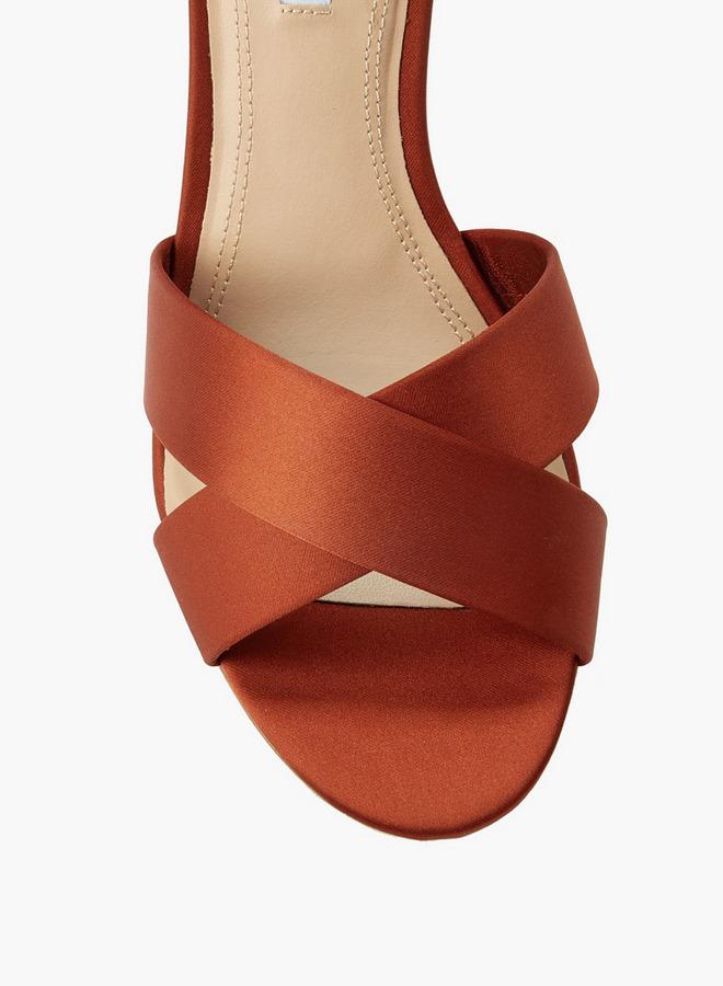 ELLE Women Cross Strap Wedge Heel Sandals - Image 4