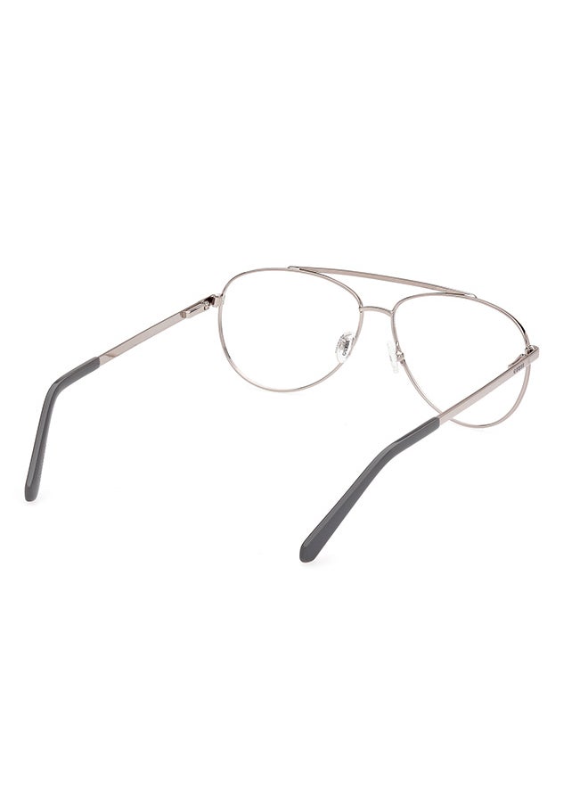 Men's Pilot Eyeglass Frame - GU5007601058 - Lens Size: 58 Mm