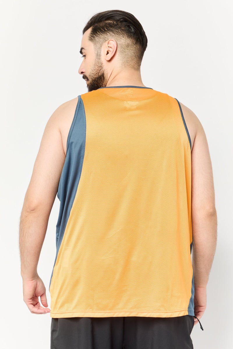 Reebok Men Sportswear Fit Sleeveless Training T-shirt, Multicolor  - Image 2