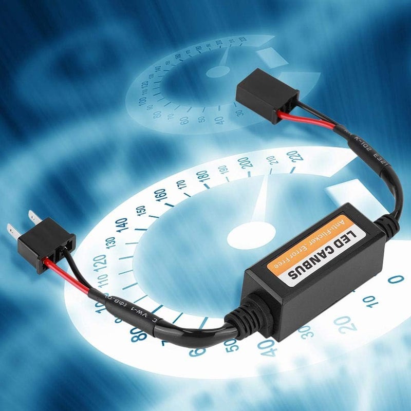 LED Decoder,LED Headlight Decoder,2Pcs LED Canbus Headlight Decoder Device Anti Flicker Resistors Error Canceller for H7 H7 Led Canbus Adapter canbus decoder oxilam car highlights led cancelers h7 - Image 3