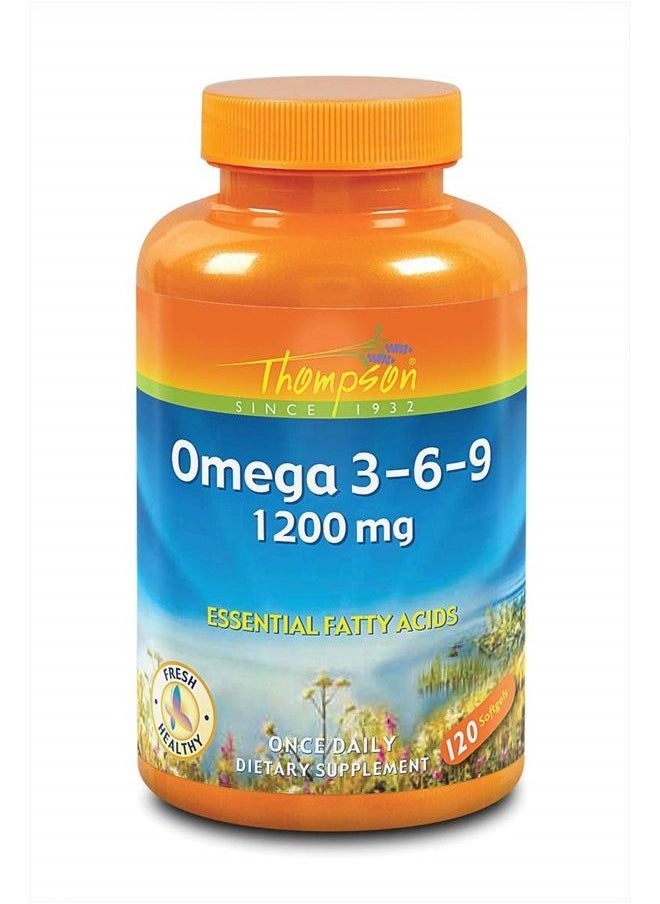 Thompson - Omega 3-6-9 1200mg | 120ct - Image 1