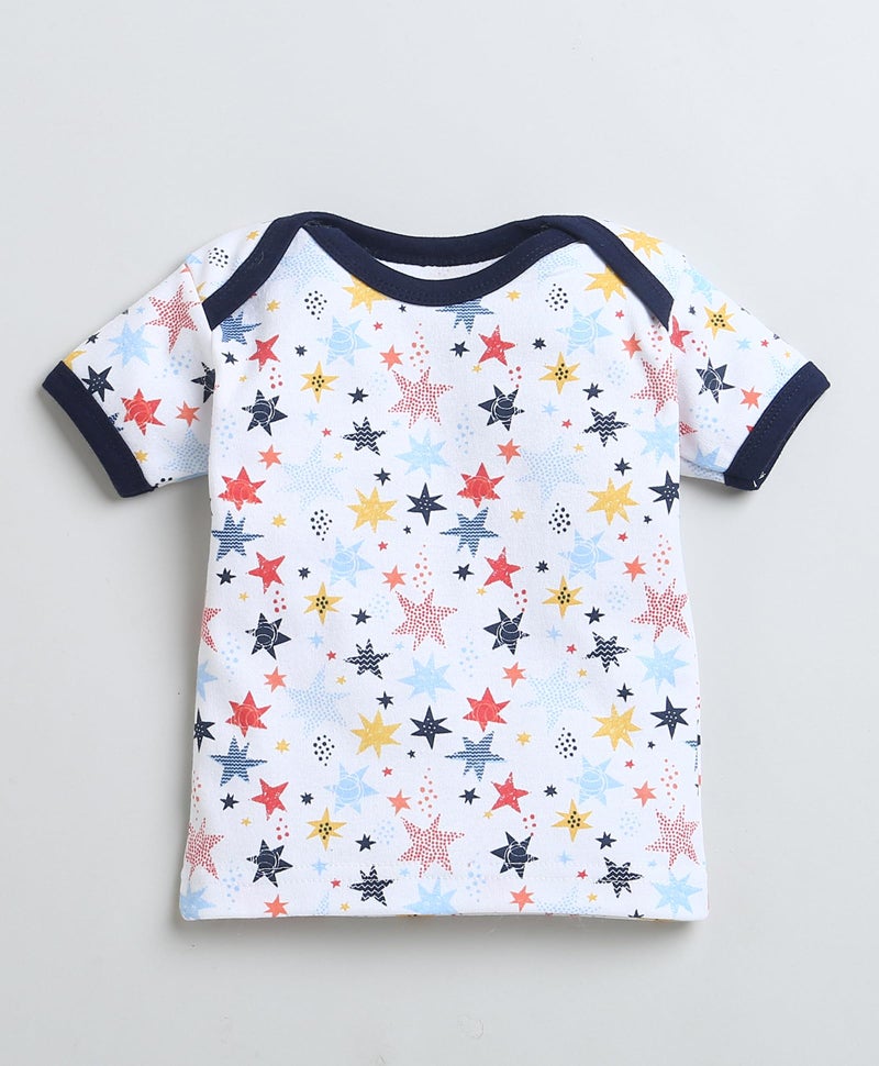 BUMZEE Navy & White Baby Boys Baby Gift Set Pack Of 13 Age - 0-3 Months (Peb9548-nbl.wht) - Image 5