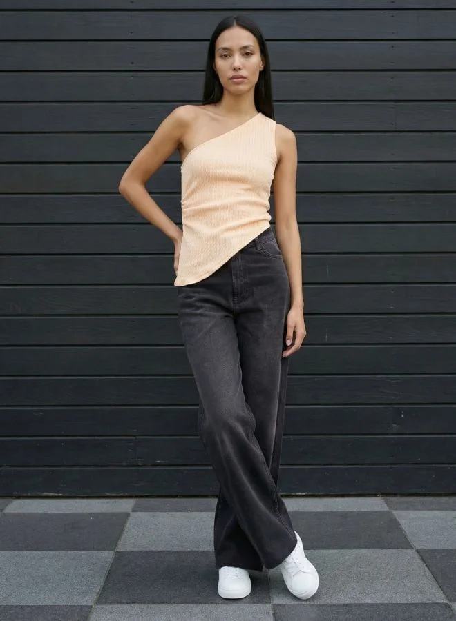 Women Bootcut Solid High Rise Jeans