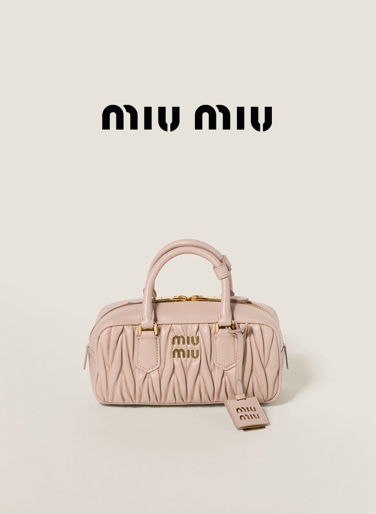 Miu Miu Miu Miu Arcadie Sheepskin Small Bowling Bag for Women