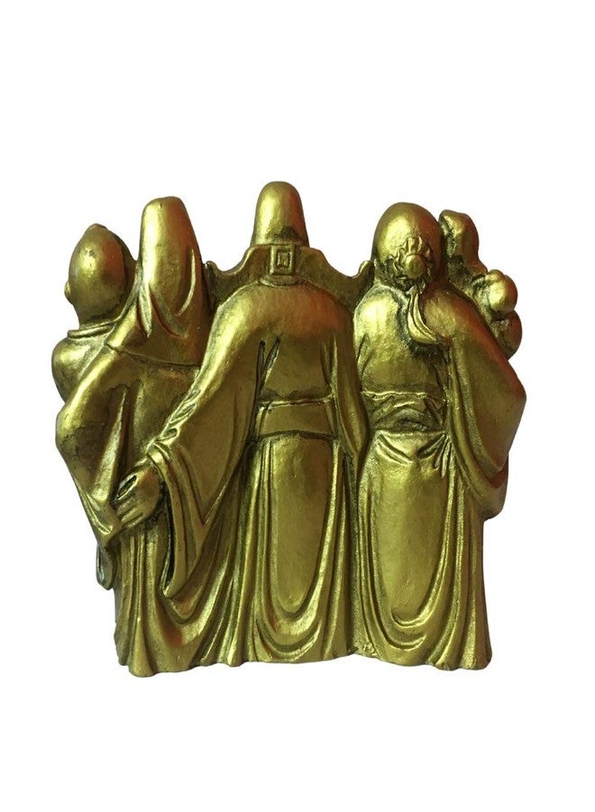 GJ Fuk LUK Sau Feng Shui for Wealth and Happiness - Brass - Image 3