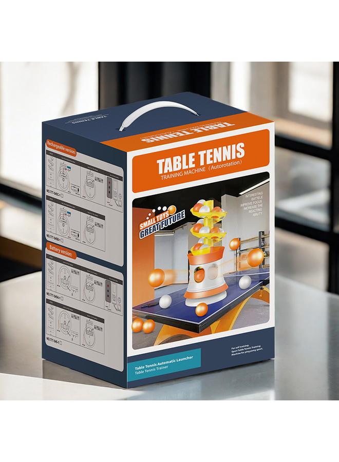 Bluejw Electric Table Tennis Trainer 3-5 Years Old Remote Control Table Tennis Ball Machine Toy - Image 2