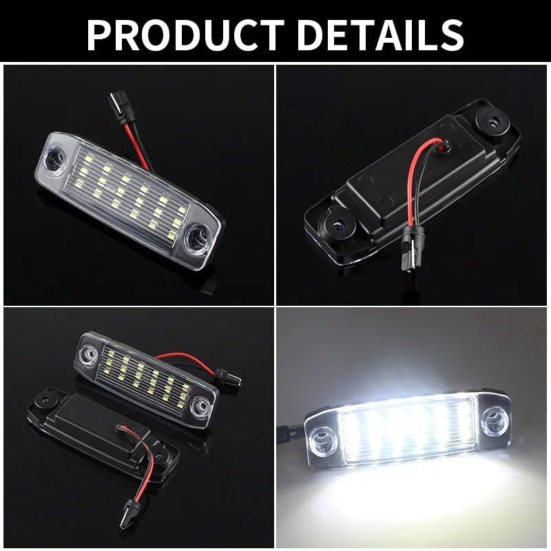DEMULAX 2pcs LED License Plate Lights for Kia and Hyundai - Image 5
