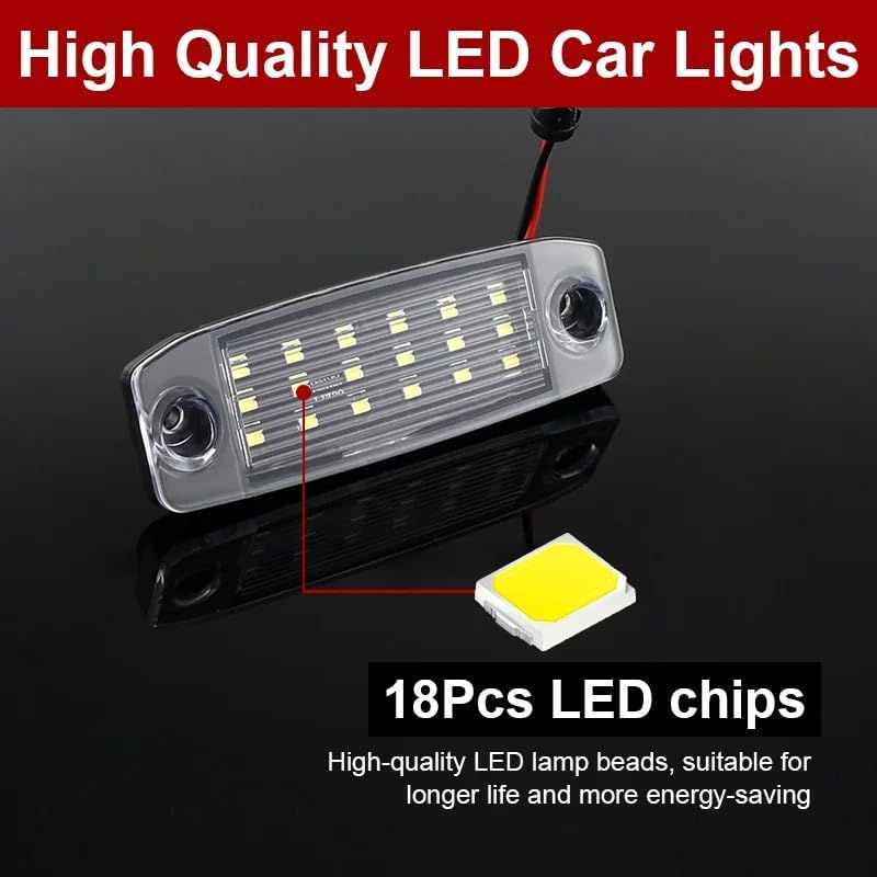 DEMULAX 2pcs LED License Plate Lights for Kia and Hyundai - Image 3