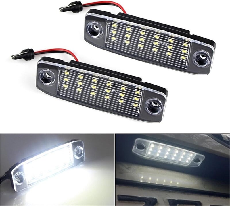 DEMULAX 2pcs LED License Plate Lights for Kia and Hyundai - Image 1